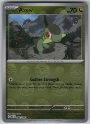 Axew (Poke Ball Pattern) 068/086 SV: Black Bolt Holo Common