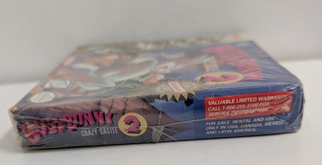 The Bugs Bunny Crazy Castle 2 Nintendo Game Boy Authentic Factory