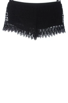 H&M DIVIDED Short moulant Dames Pantalon court T EU 38 noir style décontracté - Photo 1/4
