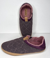 OluKai Lania Slippers Womens 7 Slip On Purple With Terry Lining