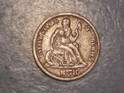 1878 Seated Liberty Dime (Abt. XF & Attractive)