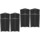 8 PCs Ersatz Eckschallabsorbing-Paneele sind akustische Absorptionsplatten ab