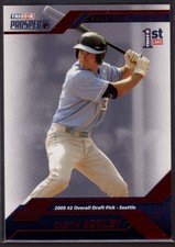 2009 Dustin Ackley Tristar Prospects Plus Draft Picks Red RC 4/5 #2 (F1535)