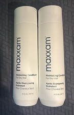 MAXXAM MOISTURIZING CONDITIONER TWO EACH 8 OUNCE BOTTLES NEW ORIGINAL PACKAGING