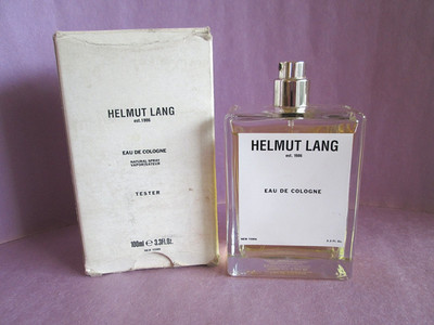 Helmut Lang Vintage Eau de Cologne Spray Tstr 100 ml 3.3 oz RARE Batch 0335 NIB