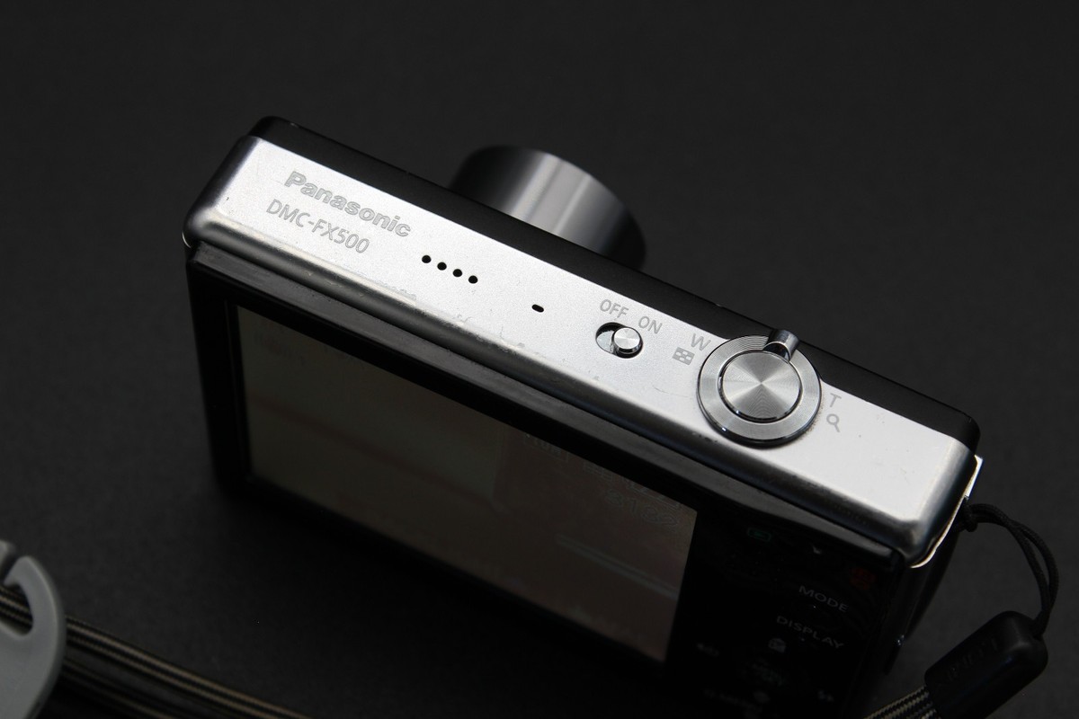 Panasonic LUMIX DMC-FX500 10.1MP Digital Camera - Silver for