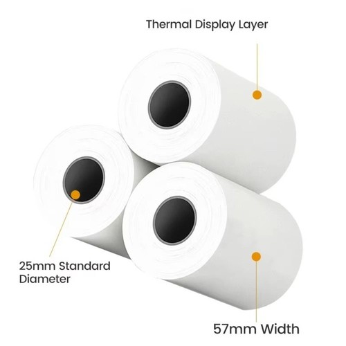 Mini Thermal Labels White Label Sticker Paper Sticker Price Tag - Afbeelding 8 van 16
