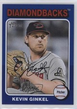 2024 Topps Heritage High Number Dark Blue Border Kevin Ginkel #681 1i0l