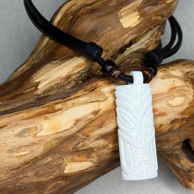 Tiki Leather Necklace New Zealand Surf Jewelry Men Women