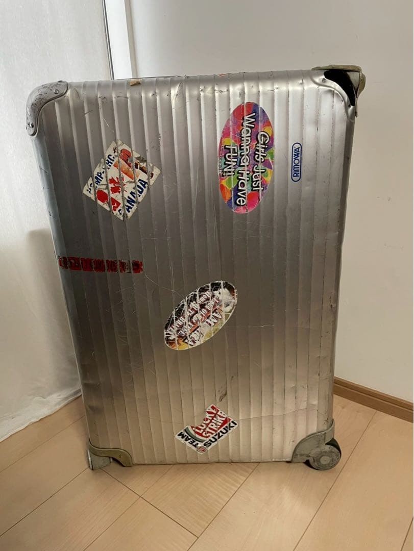 Rimowa Aluminum Silver 2 wheels Carry Case Suitcase | eBay