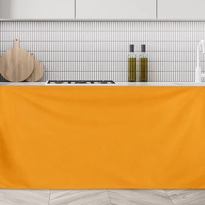 Schrankvorhang, Staubdichter Küchenvorhang (90x70cm, Khaki) - Bild 1 von 4