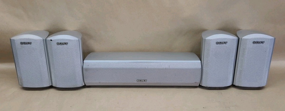 5 Sony Home Theater Speakers (4) SS-V345 and (1) SS-CN345