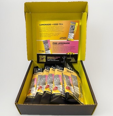 New LMNT 15 Sticks Pink Lemonade & Ice Tea Pack 5 Packs Of 3 Total Of 15 Sticks