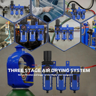 Three Stage Air Drying System, 3/8" NPT Air Compressor Filter Dryer, Air Dryer f