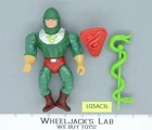 King Hiss 100% Complete He-Man Masters of the Universe MOTU 1986 Mattel Vintage