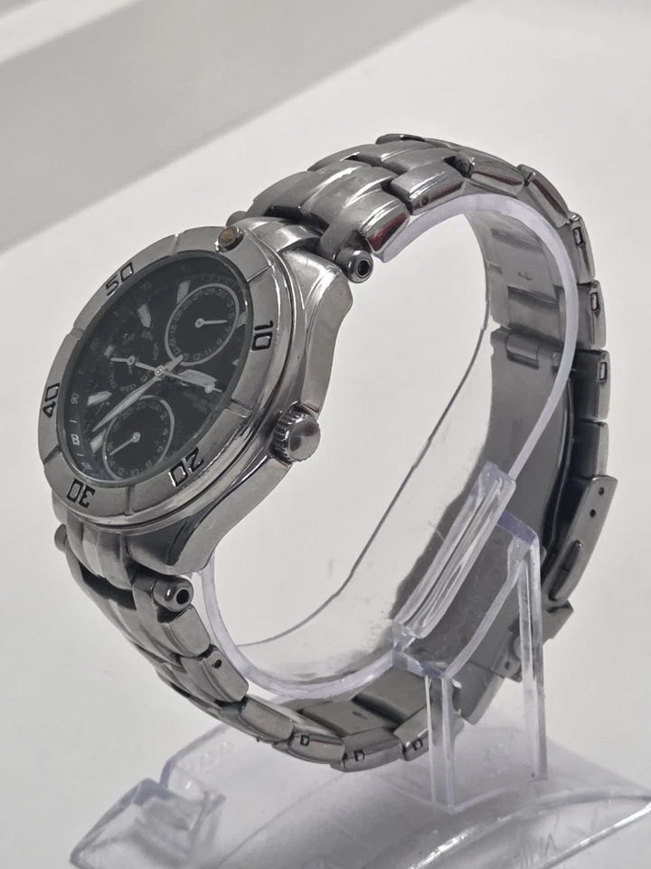 Armitron 20/4224sv 6p27 Japan movement men watch  - image 3 of 4