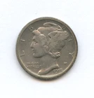 1918  Mercury Dime, Nice XF Condition, Free Shipping