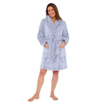 Women's Fleece Dressing Gown Bath Robe Unicorn Penguin Reindeer Love To  Sleep | eBay