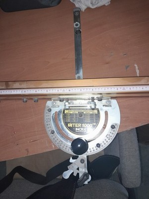 Incra miter 1000 HD guage, for table saws, router tables and other woodworking
