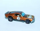 1968 MATTEL HOT WHEELS REDLINE #7 MUSTANG BOSS HOSS COPPER