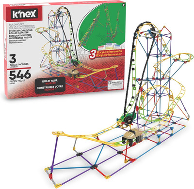 Education - STEM Explorations: Roller Coaster Set   546 Pieces, Creative Buildin
