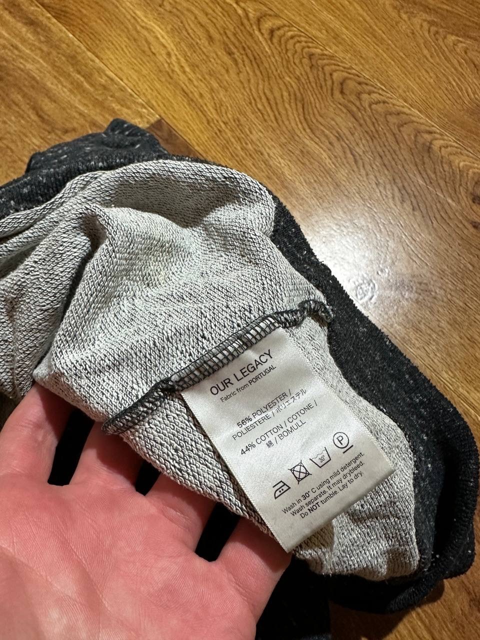 Rare Basic Sweatshirt Our Legacy Grey Bucle Mens 48 Size image 3