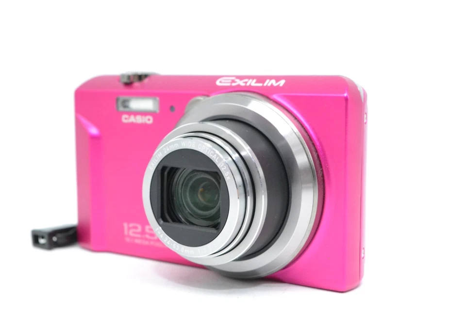 MINT Casio Exilim EX-ZS150 Digital Camera 16.1 Mega Pixel 12.5X pink 2 Battery - Image 2 of 4