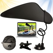 Cubicle Shade Laptop Sun Shade Adjustable Light Glare Blocker Portable Shield