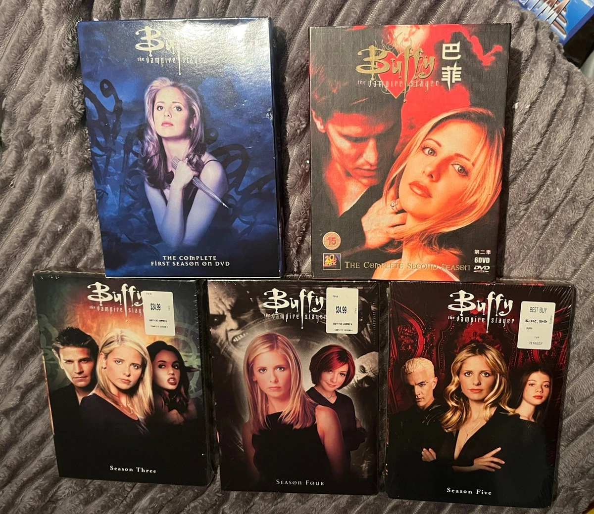 25+ Buffy the Vampire Slayer Complete Series DVDs & Blu-ray Discs