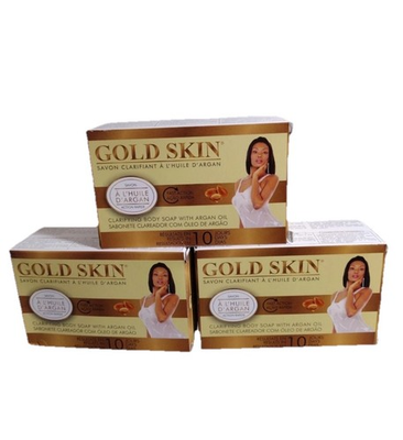 #ad 3X GOLD SKIN CLARIFIYING BODY SOAP WITH SNAIL SLIME 180 g $30.00