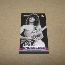 EDDIE VAN HALEN RARE MILLHOUSE TOBACCO CARD SMOKELESS 3/3 #261