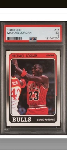 1988-89 Fleer - Michael Jordan #17