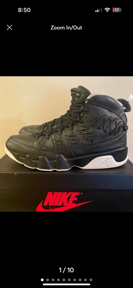 NIKE AIR JORDAN JORDAN9 L 野球 スパイク Jordan 9 Retro Pinnacle Baseball Glove Black for Sale