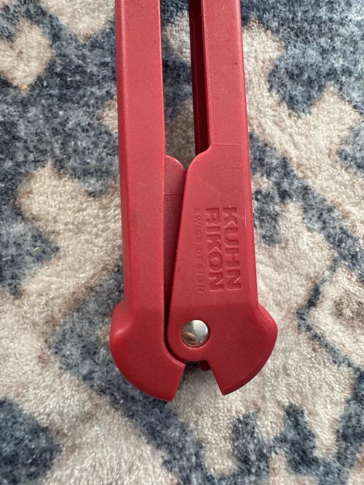 Juego de utensilios de cocina y pinzas de silicona/bloqueo Kuhn Rikon Red - Diseño suizo Foto 2 de 4