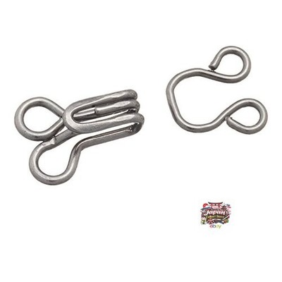 Clover Spring Hooks No.1 12 Pairs Black 26-516