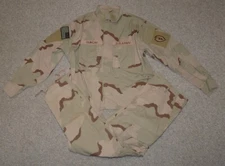 OIF US Army Complete CU Combat Uniform 25th ID Stryker Bde 2004 Badged LG (CCU)