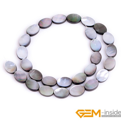 Natural Rainbow Luster Black Lip Shell Assorted Shapes Beads Jewelry Making 15" - Picture 32 of 58