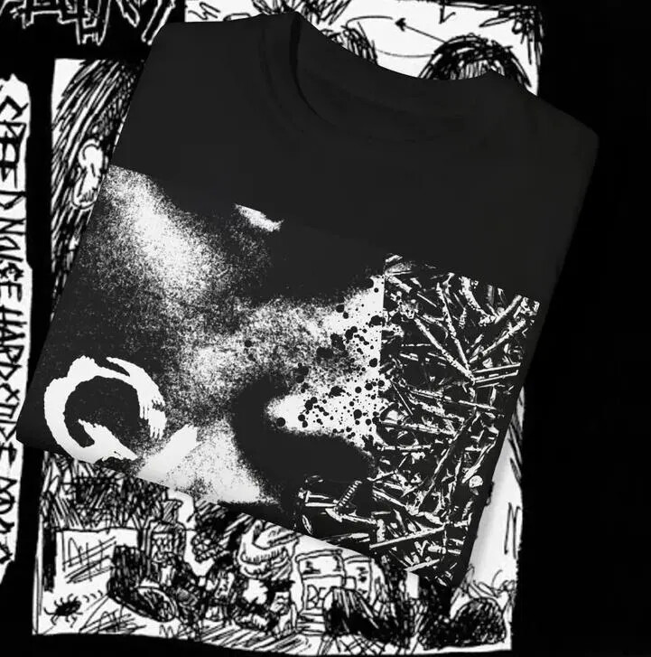 2-Sided Gloom T Shirt Crust Punk Zyanose Confuse Gauze Gai