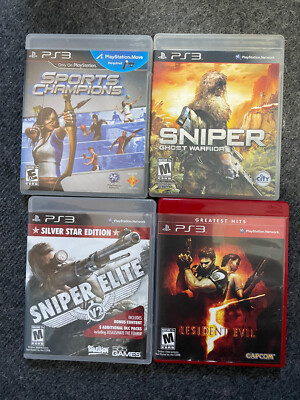 Lot De 2 Jeux PS3 Rares : Pinball Millenium 2009 + Sniper Elite Edition - Bon état
