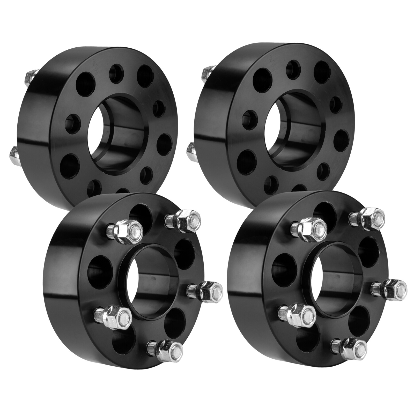4x 2 inch 5x4.5 to 5x5 Wheel Adapters Hubcentric Fits For Jeep Wrangler YJ TJ KJ thumbnail 7