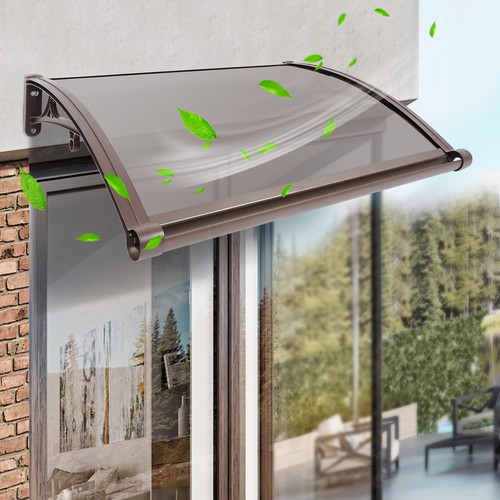 Tettoia porta anteriore da parete copertura antipioggia porte finestre tenda 82 cm * 62 cm * 15 cm - Foto 13 di 17