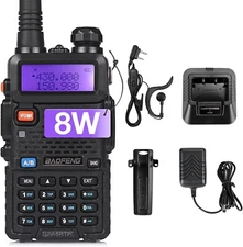 Digital Handheld Radio Scanner Fire Police 2 Way Transceiver Dual VHF FM EMS NEW