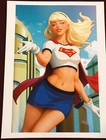 Supergirl 16x12 Art Print DC Comic Poster by Stanley Artgerm Lau