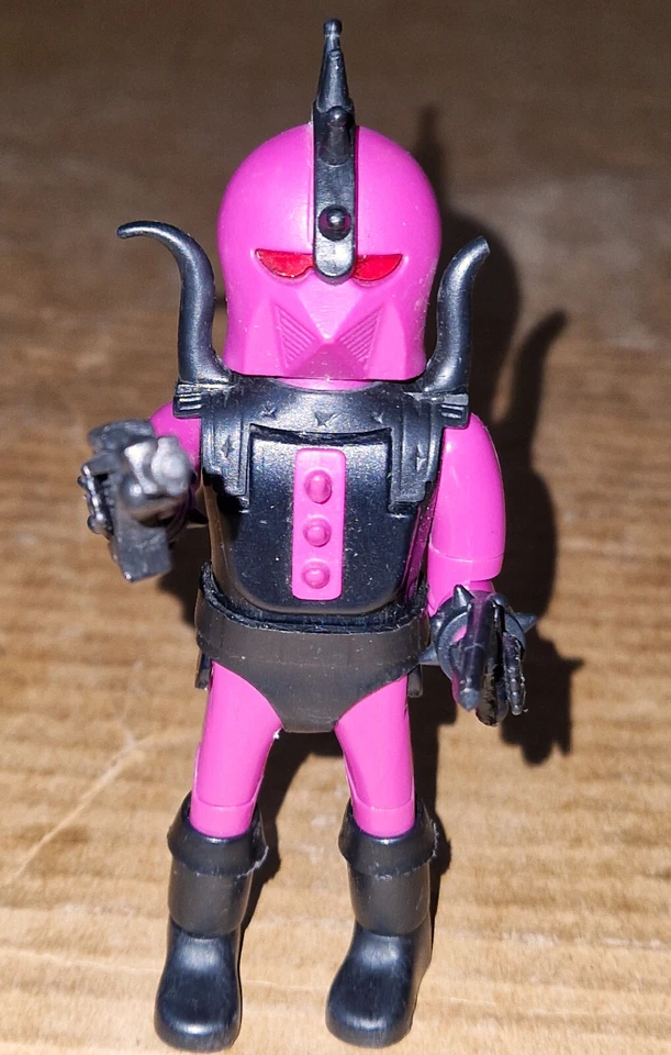 Vintage 80's Airgam Boys Super Diabolics Comics RANK Bootleg  K/O Figure - Image 2 of 4