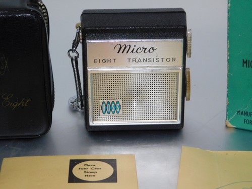 Ross Micro Solid State Transistorradio RE 210 OVP Papiere - Bild 3 von 18