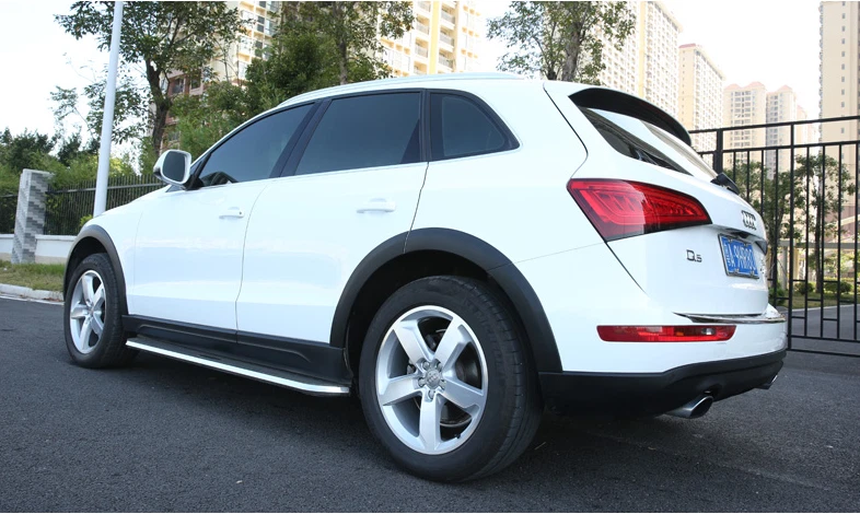 Kits de carrocería ancha con arcos de rueda de guardabarros negros para Audi Q5 2009-2016 Foto 3 de 4