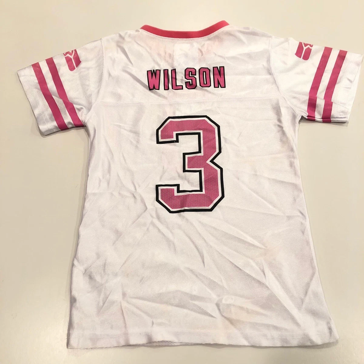 Pink russell top wilson jersey