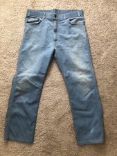 Rare Vintage Levi s 1970s Orange Tabs With A Skosh More Room Back Pocket Detail