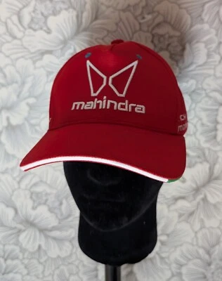 MAHINDRA RACING FORMULA Size Adult Baseball Cap Red - Image 1 of 4