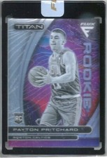 2020-21 Panini Flux Titan Rookie Silver #25 Payton Pritchard -- Encased